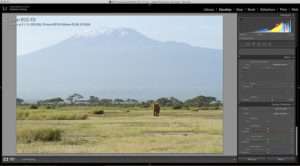 Lightroom Dehaze Amboseli Kilimanjaro