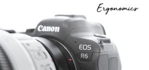 Canon R6 Ergonomics image